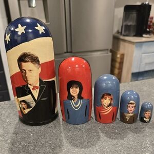 Bill Clinton Matryoshka doll Political Nesting Dolls Set